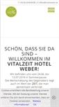 Mobile Screenshot of hotelweber.at