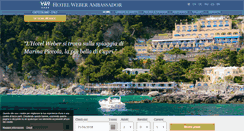 Desktop Screenshot of hotelweber.com