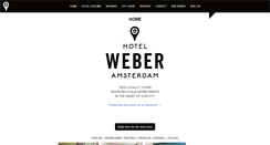 Desktop Screenshot of hotelweber.nl