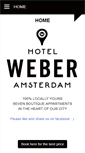 Mobile Screenshot of hotelweber.nl